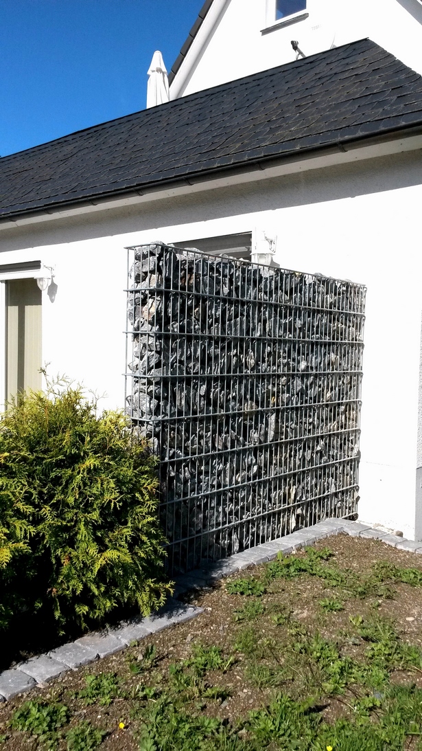 Garten reihenhaus sichtschutz