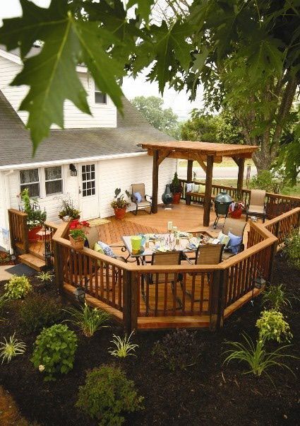 backyard-patio-and-deck-ideas-77_10 Hinterhof Terrasse und Deck Ideen