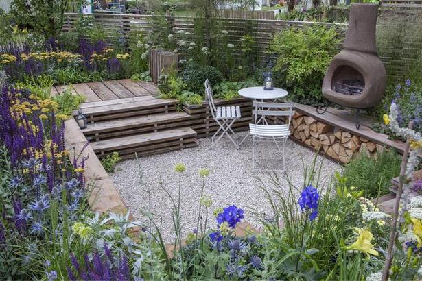 Feuerstelle im garten gestalten