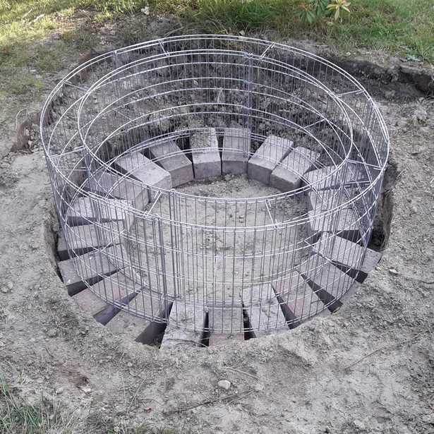 Feuerstelle selber mauern