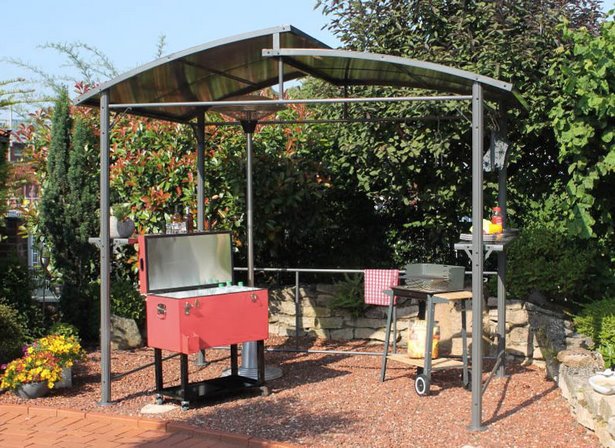 Grillplatz überdachung selber bauen