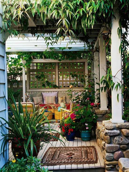 Mediterraner sichtschutz