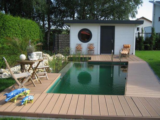 Pool im gartenhaus