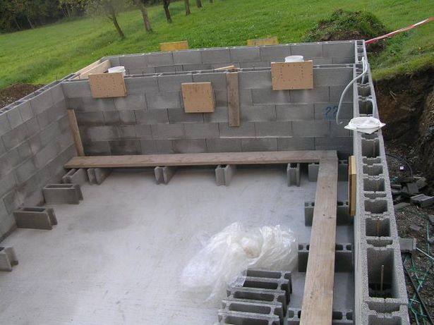 Pool selber mauern