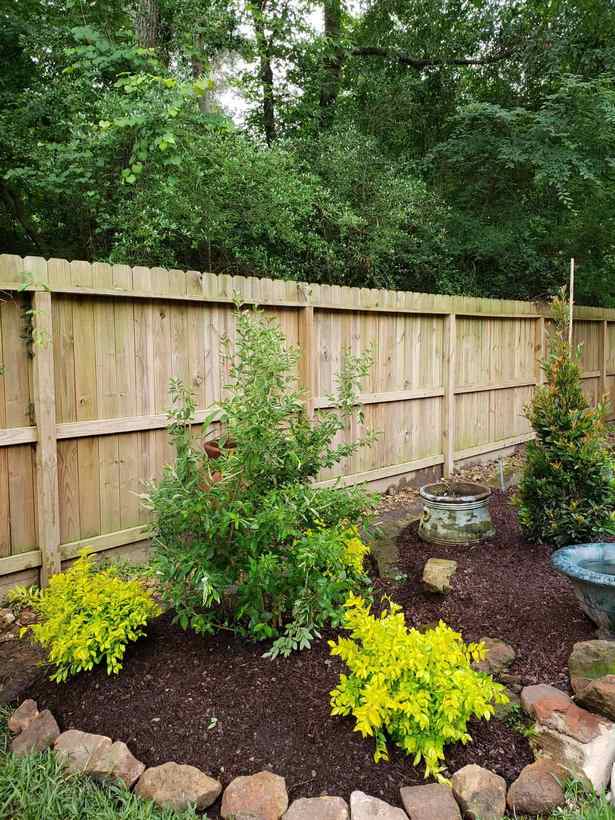 Landschaftsbau Ideen für Hinterhof Privatsphäre