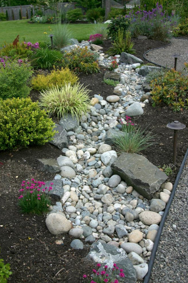 river-rock-garden-ideen-57 River rock garden Ideen