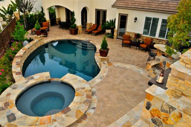 Terrasse mit pool design-Ideen