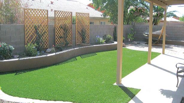 Zurück Garten Wand Ideen