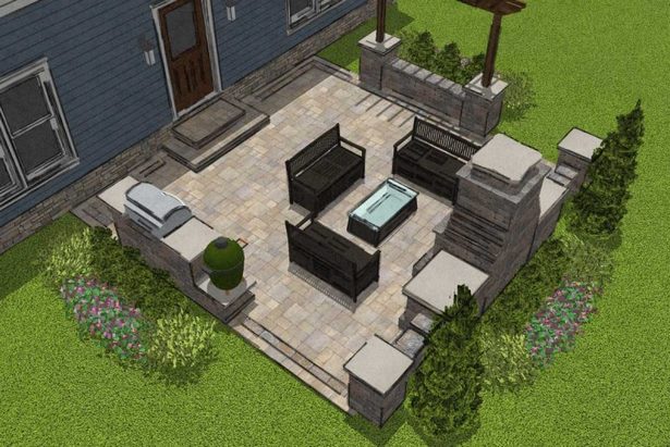 hinterhof-patio-designs-mit-pflastersteinen-94 Hinterhof-Patio-Designs mit Pflastersteinen