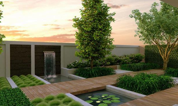 zeitgenossische-gartengestaltungen-fur-kleine-garten-50 Zeitgenössische Gartengestaltungen für kleine Gärten