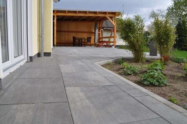 Große terrassen fliesen