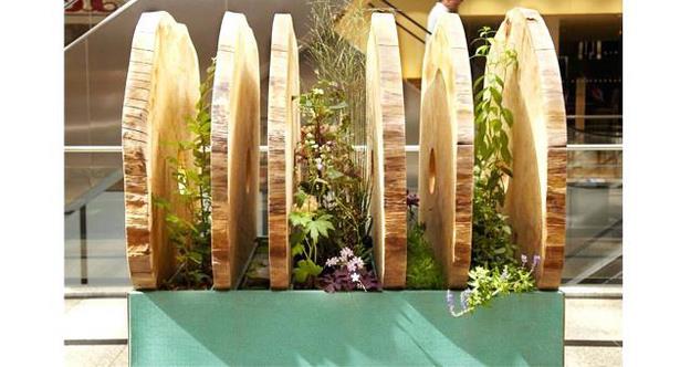 Holzdeko für den garten selber machen