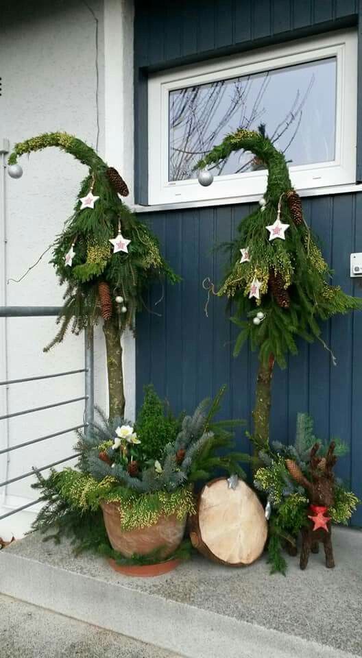 Deko garten weihnachten