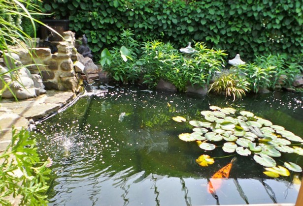 Gartenteichgestaltung beispiele