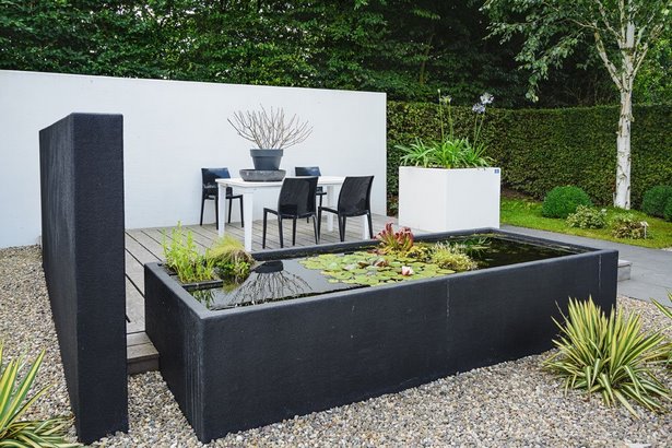 Garten puristisch gestalten