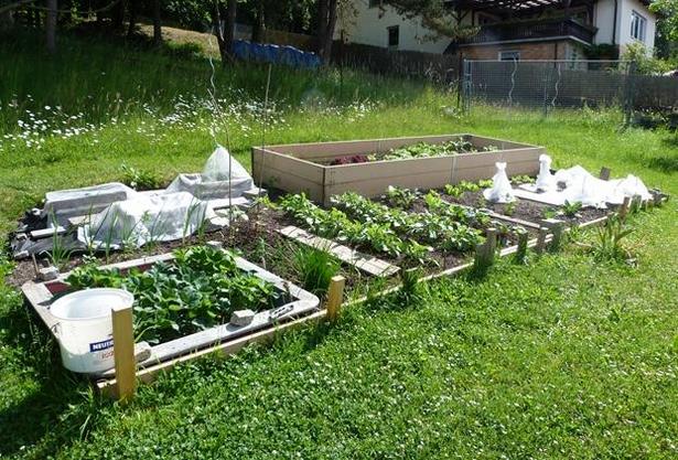 Gemüsegarten gestaltungsideen