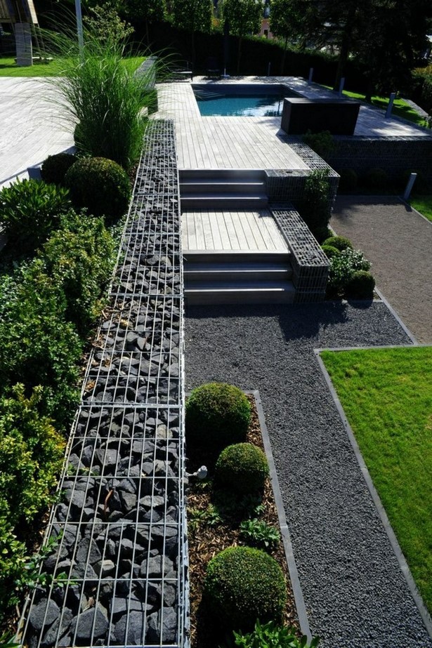 Moderne gartenanlagen
