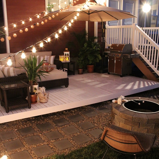 einfache-terrasse-ideen-97 Simple outdoor patio ideas
