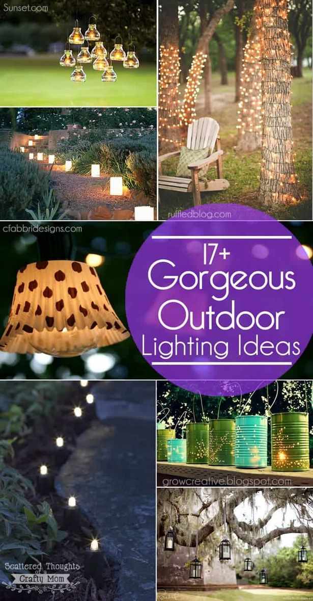 gunstige-einfache-aussenbeleuchtung-ideen-25 Cheap easy outdoor lighting ideas