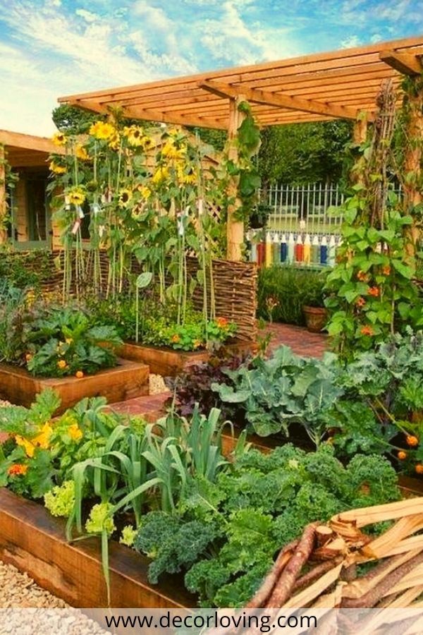 hinterhof-gemusegarten-design-ideen-40_8 Backyard vegetable garden design ideas