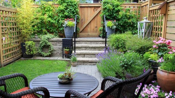hinterhof-kleine-garten-ideen-66 Backyard small garden ideas