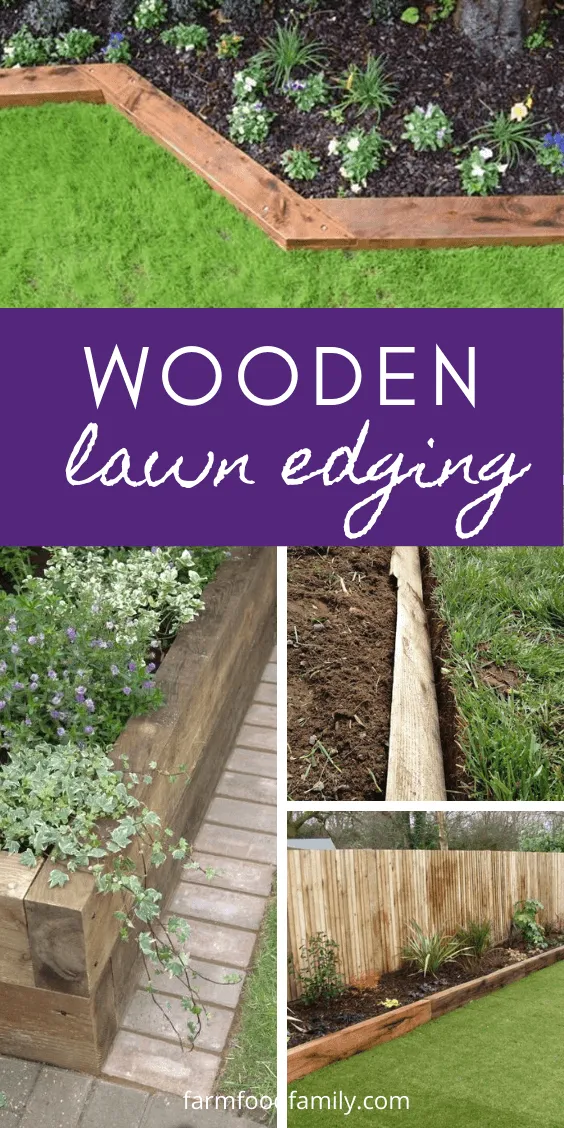 holz-rasen-kanten-ideen-80 Wood lawn edging ideas