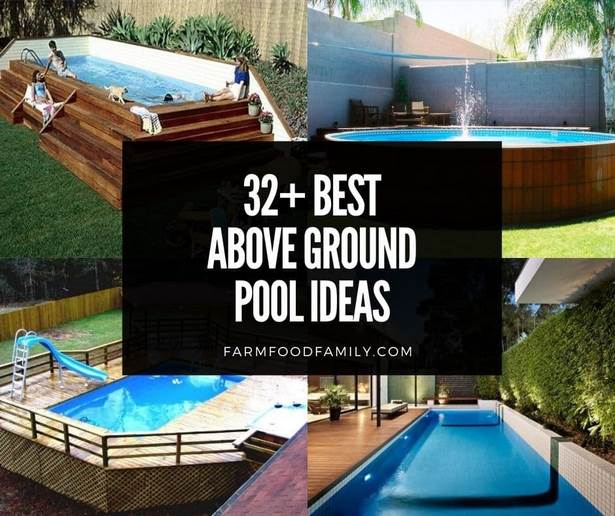 im-boden-pool-dekoration-ideen-60 In ground pool decorating ideas