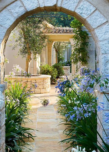 italienische-hofgarten-design-ideen-18_7 Italian courtyard garden design ideas