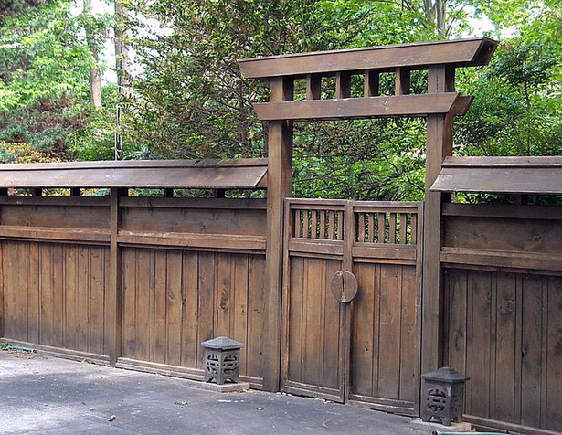 japanische-gartentore-ideen-42 Japanese garden gates ideas