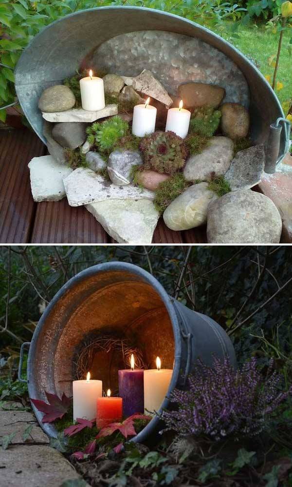 kerzenbeleuchtung-im-freien-ideen-42_16 Outdoor candle lighting ideas