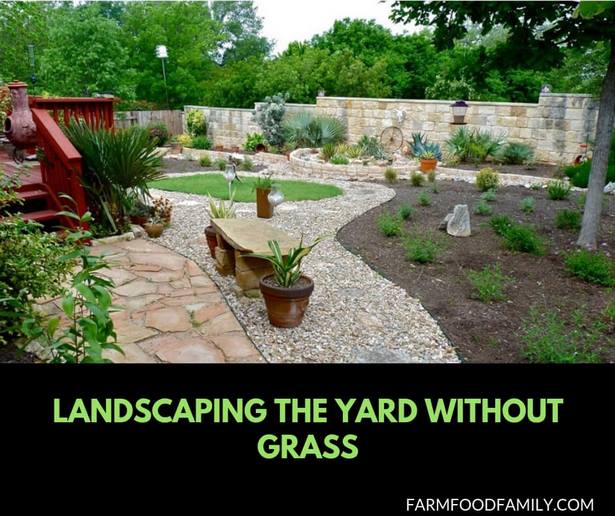 kleine-hinterhof-landschaftsbau-ideen-kein-gras-60_3 Small backyard landscaping ideas no grass
