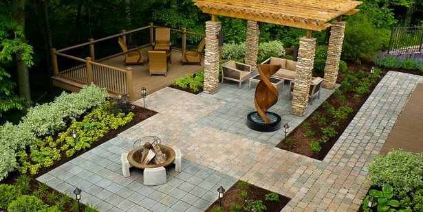 kleine-hinterhof-terrasse-landschaft-ideen-57_10 Small backyard patio landscape ideas