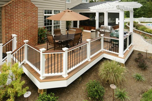 kleine-veranda-deck-ideen-10 Small front porch deck ideas