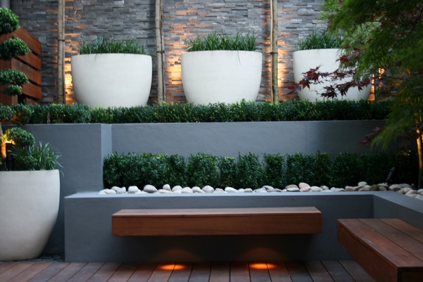 kleine-zeitgenossische-gartenideen-45 Small contemporary garden ideas