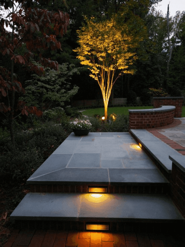 landschaft-beleuchtung-ideen-gehwege-32 Landscape lighting ideas walkways