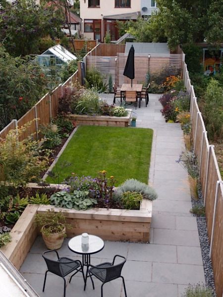 lange-schmale-hinterhof-design-ideen-30_2 Long narrow backyard design ideas