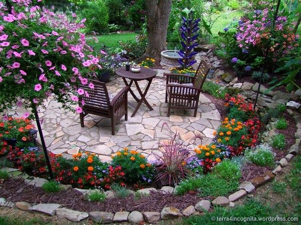 patio-blumenbeet-ideen-07 Patio flower bed ideas
