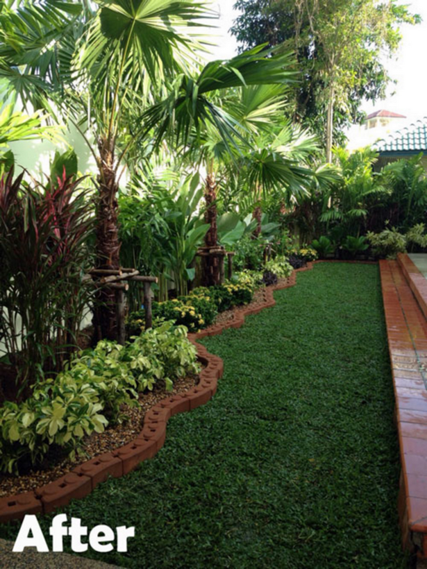 tropische-landschaftsgestaltung-ideen-fur-kleine-hofe-44 Tropical landscaping ideas for small yards