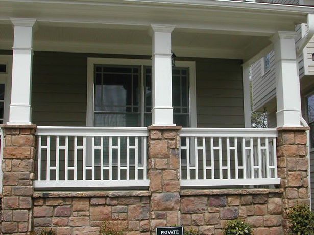 veranda-gelander-designs-ideen-93 Front porch railing designs ideas