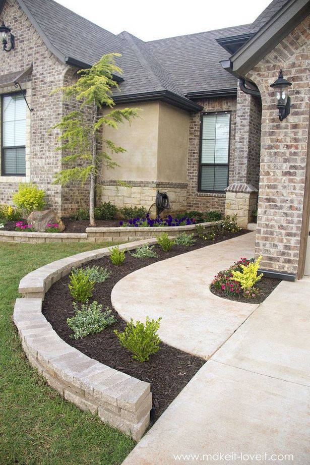 vorgarten-hardscape-design-ideen-63_19 Front yard hardscape design ideas