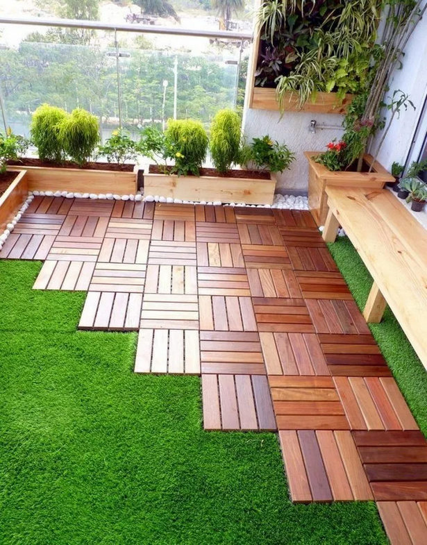 wohnung-patio-garten-design-ideen-89 Apartment patio garden design ideas