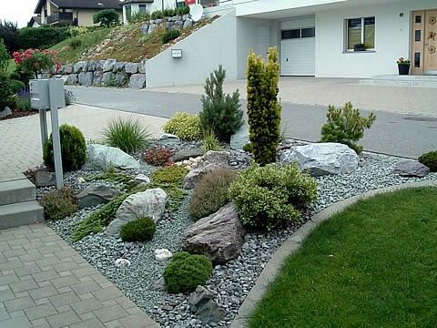 Steingartengestaltung