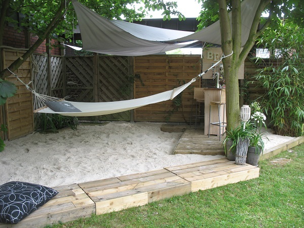 Strand garten anlegen