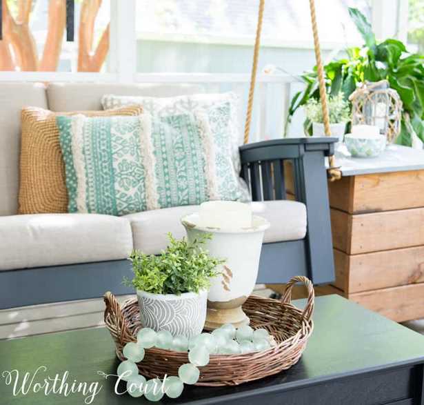 Bildschirm Veranda Dekoration Ideen