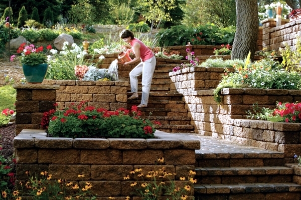 Garten-Wand-design-Ideen