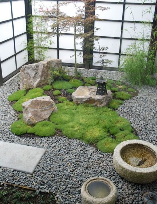 Japanische Garten-design-Ideen