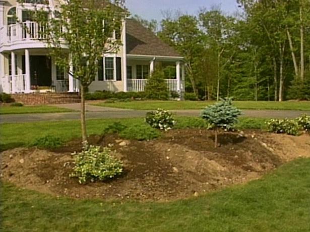 Landschaftsideen für große Höfe