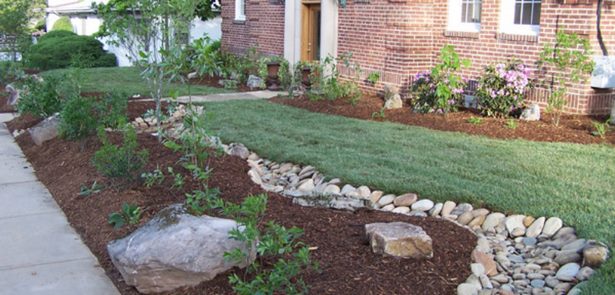 Vorgarten hardscape Ideen