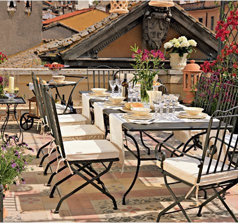 Gartenmöbel mediterran