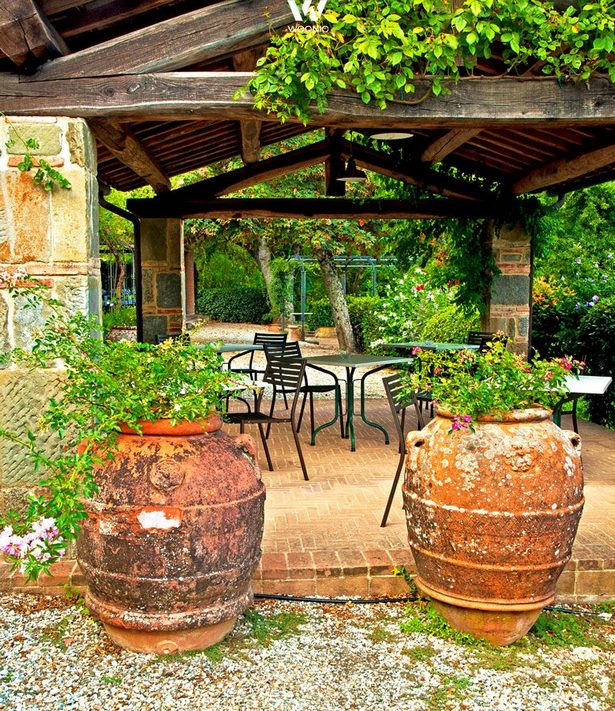 Toskanische gartengestaltung